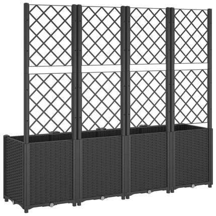 Plantenbak Met Latwerk Polypropeen