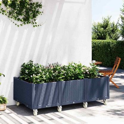 Plantenbak Met Wielen Polypropeen
