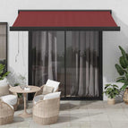 1 / 350 x 250 cm / Bordeauxrood