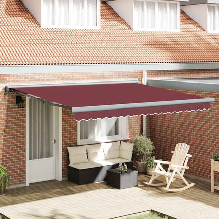 Luifel Uittrekbaar 3X2,5 M Stof En Aluminium