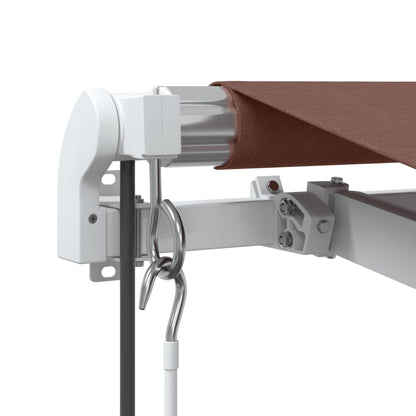 Luifel Automatisch Uittrekbaar Met Led Bruin