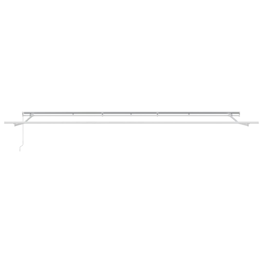 Luifel Handmatig Uittrekbaar 600X300 Cm Bruin
