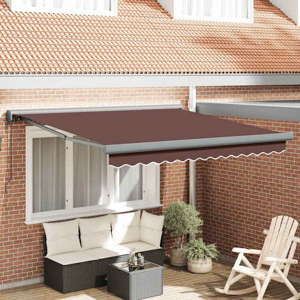 Luifel Uittrekbaar 3X2,5 M Stof En Aluminium