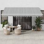 1 / 450 x 350 cm / Antraciet en wit