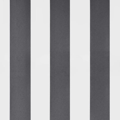 Luifel uittrekbaar 3,5x2,5 m stof en aluminium antraciet en wit