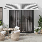 1 / 350 x 250 cm / Antraciet en wit