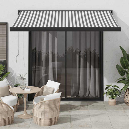Luifel Uittrekbaar 3X2,5 M Stof En Aluminium