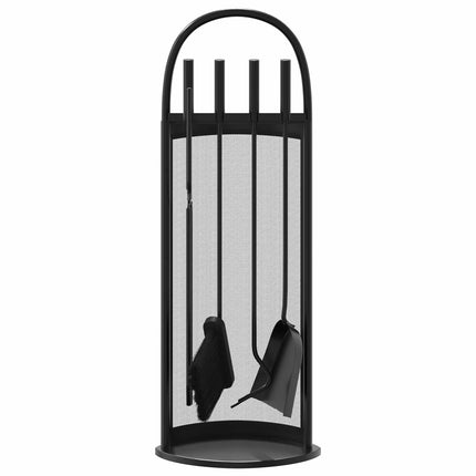 5-Delige Openhaardgereedschapset 23X15X66 Cm Staal