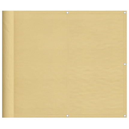 Balkonscherm 100% Oxford Polyester Kleurig Zand