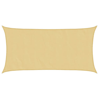 Zonnezeil 6X3 M 100% Polyester Oxford Kleurig Zand