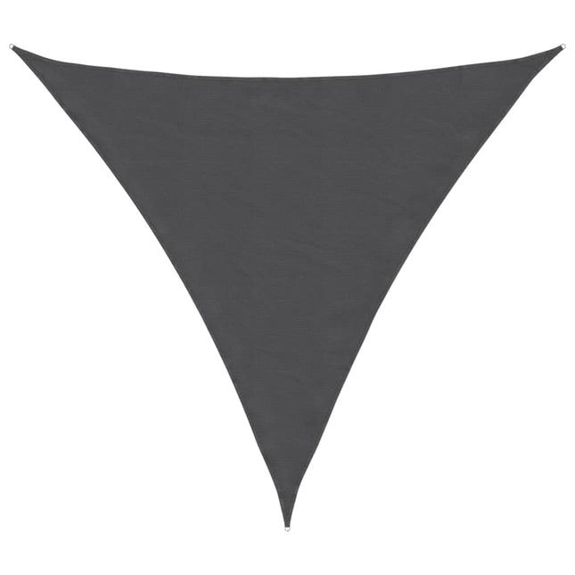 Zonnezeil 100% Polyester Oxford Kleurig Antraciet