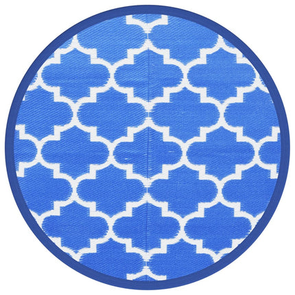 Buitenkleed Arakil Ø160 Cm Polypropeen Blauw
