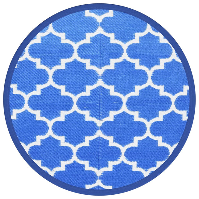 Buitenkleed Arakil Ø160 Cm Polypropeen Blauw