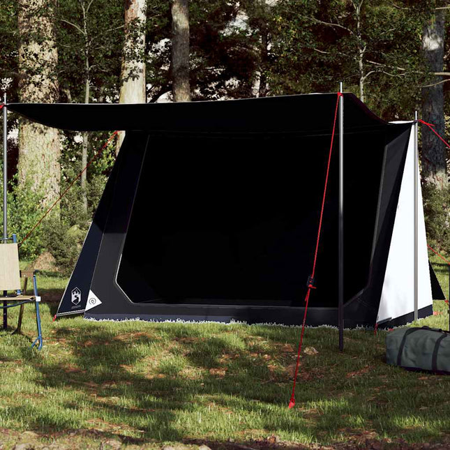 Tent 2-Persoons Waterdicht Verduisterend Stof Wit Verduisterend Wit