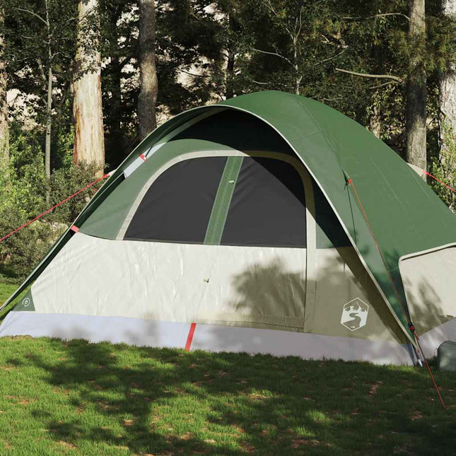 Koepeltent 6-Persoons Waterdicht Groen
