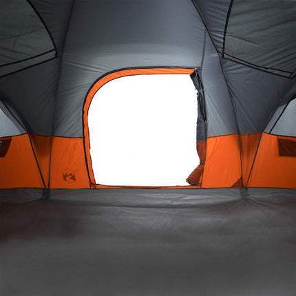 Koepeltent Waterdicht Grijs En Oranje