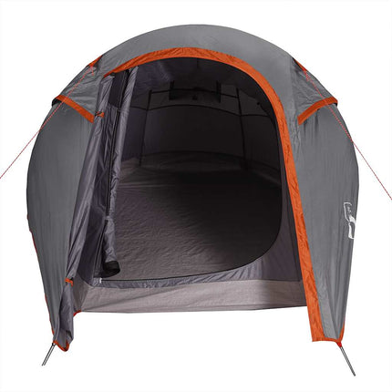 Tunneltent Waterdicht Grijs En Oranje