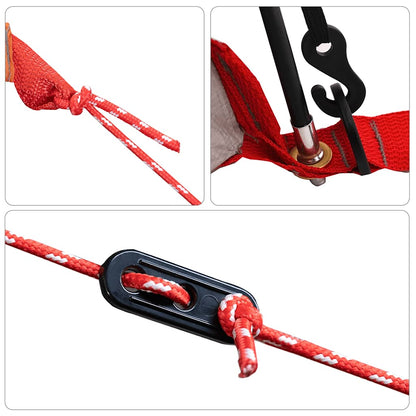 Tunneltent 1-persoons waterdicht groen