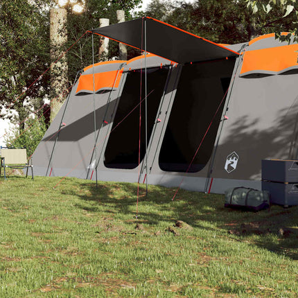 Tunneltent Waterdicht Grijs En Oranje