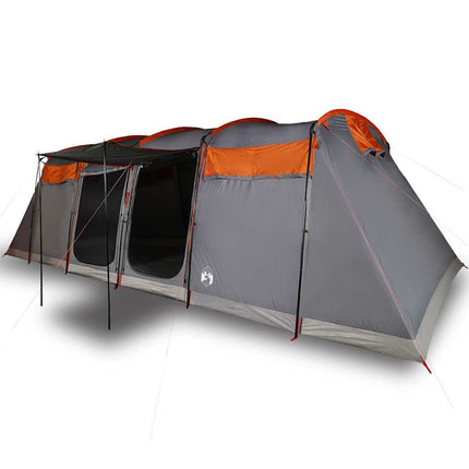 Tunneltent Waterdicht Grijs En Oranje