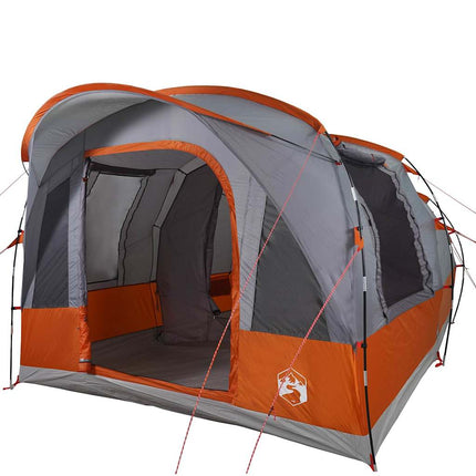 Tunneltent Waterdicht Grijs En Oranje