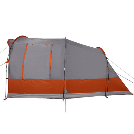 Tunneltent Waterdicht Grijs En Oranje