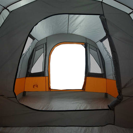 Tunneltent Waterdicht Grijs En Oranje