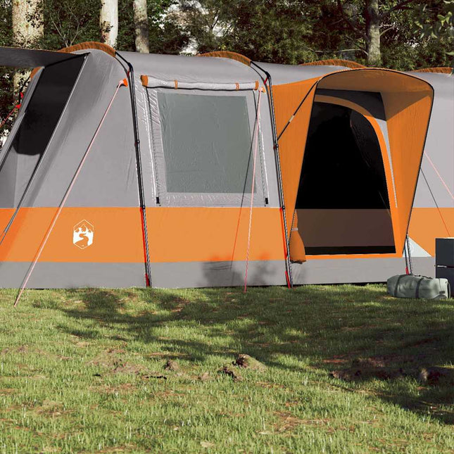 Tunneltent Waterdicht Grijs En Oranje