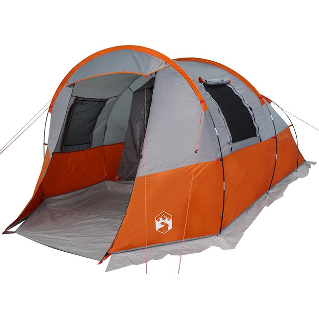 Tunneltent Waterdicht Grijs En Oranje