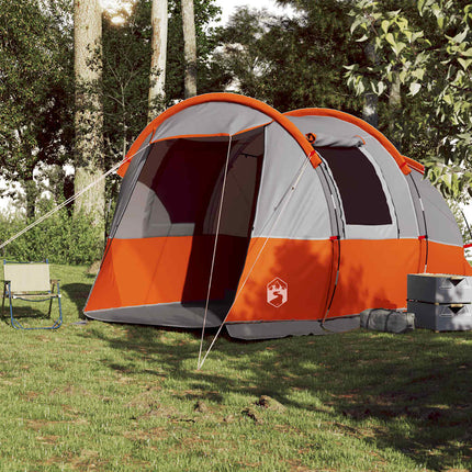 Tunneltent Waterdicht Grijs En Oranje