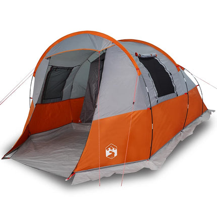 Tunneltent Waterdicht Grijs En Oranje