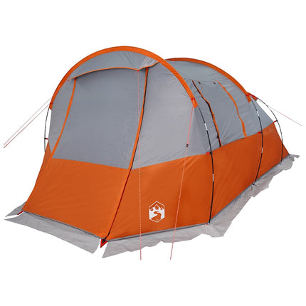 Tunneltent Waterdicht Grijs En Oranje