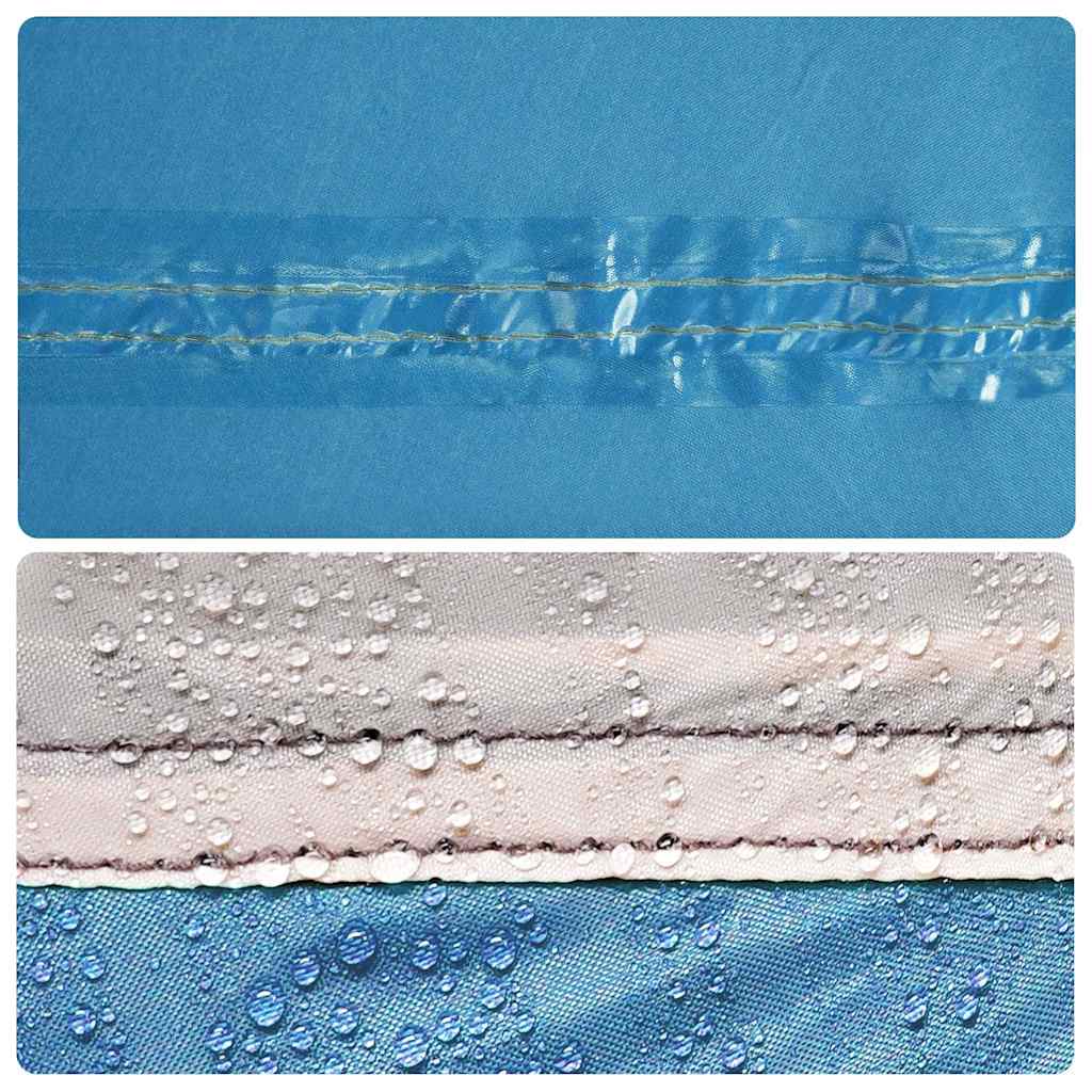 Kampeerluifel waterdicht 420x440 cm blauw