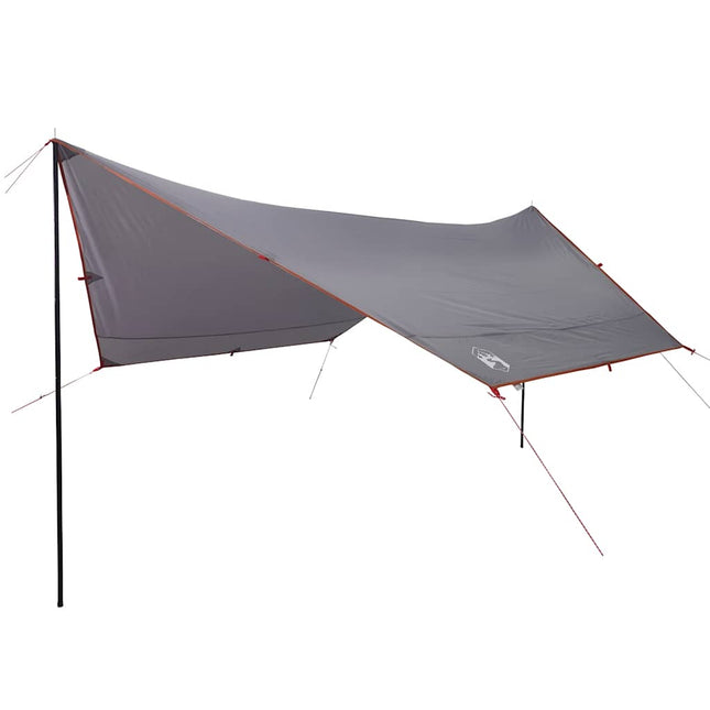 Kampeerluifel Waterdicht 430X380X210 Cm Grijs En Oranje