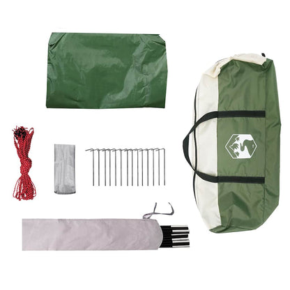 Kampeerluifel waterdicht 460x305x210 cm groen