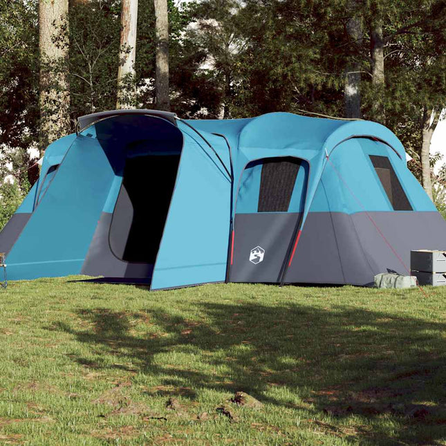 Tunneltent 16-Persoons Waterdicht Blauw
