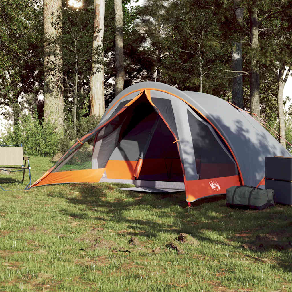 Tent Waterdicht Grijs En Oranje