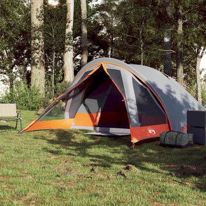 Tent Waterdicht Grijs En Oranje