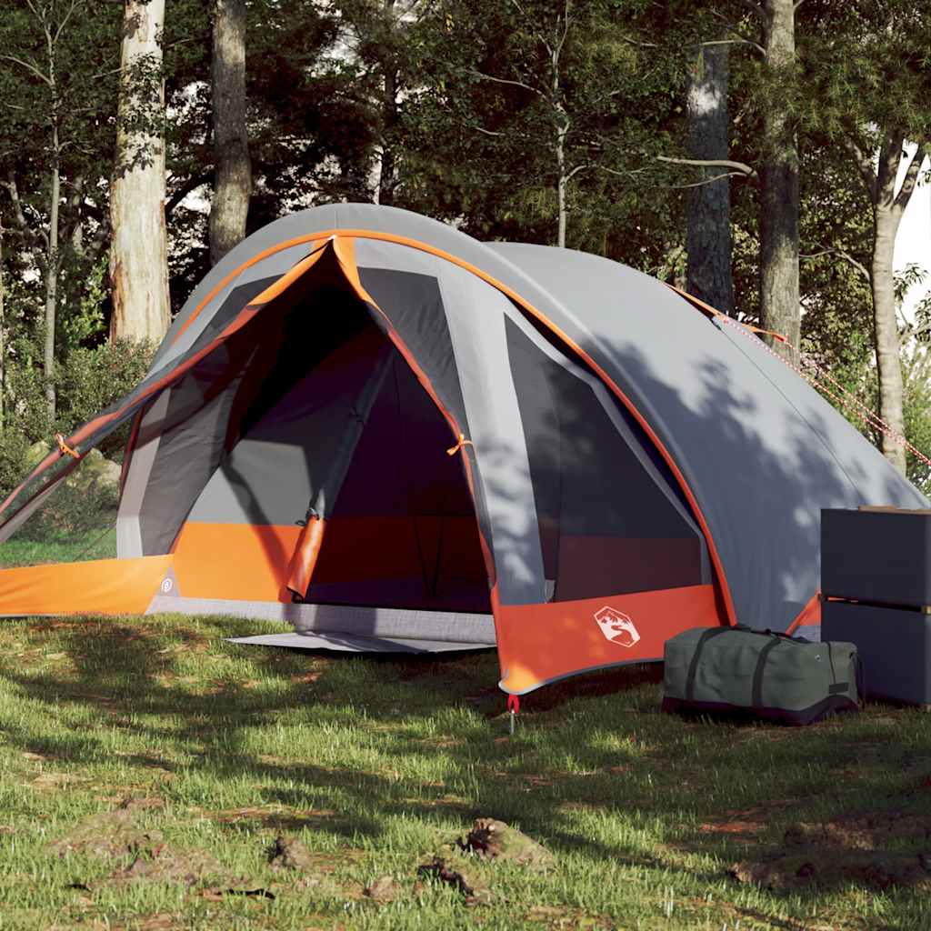 Tent Waterdicht Grijs En Oranje
