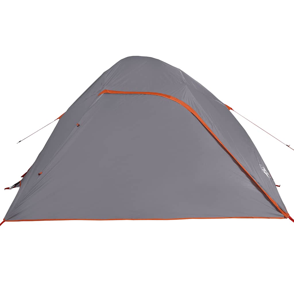 Koepeltent 4-persoons waterdicht grijs