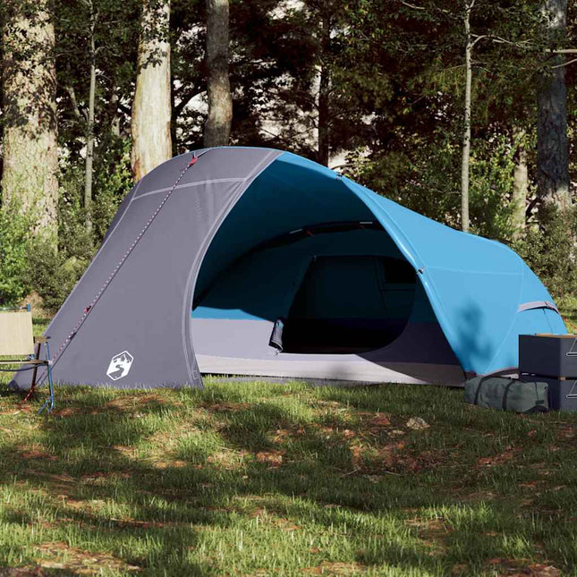 Koepeltent 4-Persoons Waterdicht Blauw