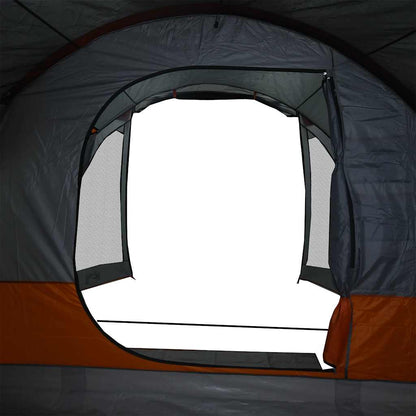 Kampeertent 6-persoons waterdicht grijs