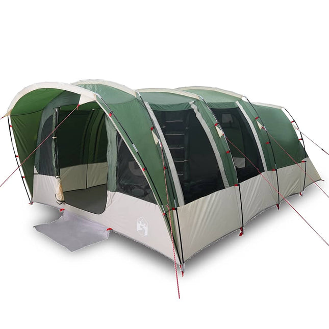 Tunneltent 8-Persoons Waterdicht Groen