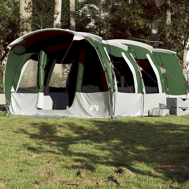 Tunneltent 8-Persoons Waterdicht Groen