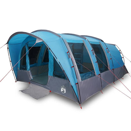 Tunneltent Voor Gezin 8-Persoons Waterdicht Blauw