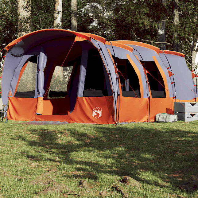Tunneltent 8-Persoons Waterdicht Grijs
