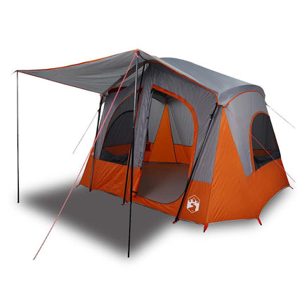 Tent 5-Persoons Waterdicht Grijs En Oranje