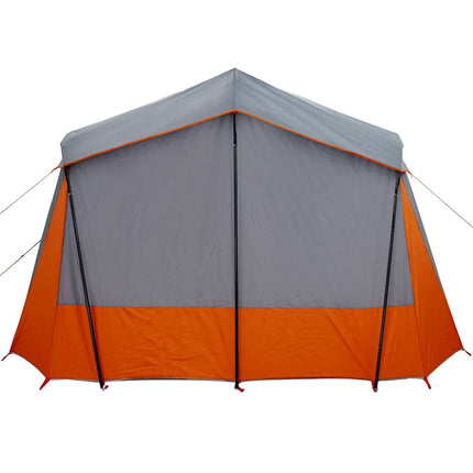 Tent 5-Persoons Waterdicht Grijs En Oranje