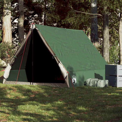 Tent A-frame 2-persoons waterdicht groen
