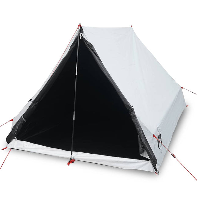 Tent A-Frame 2-Persoons Waterdicht Verduisterend Stof Wit